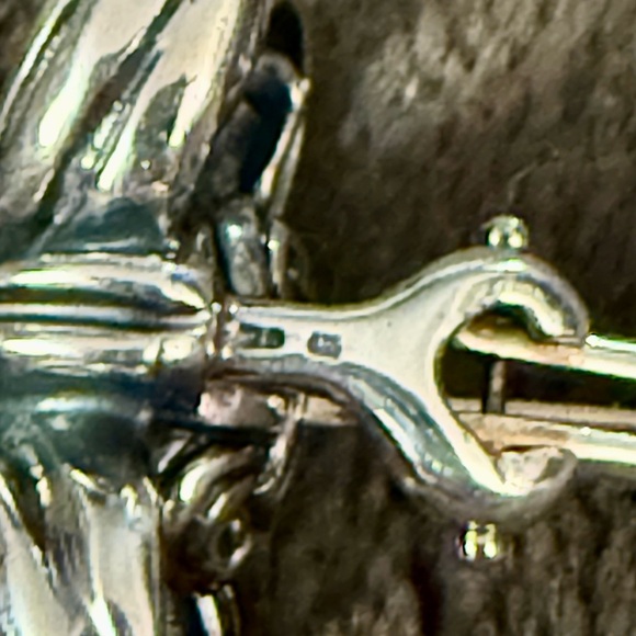 Lagos Ear Clip/Post Two-Tone Earrings - Picture 6 of 9